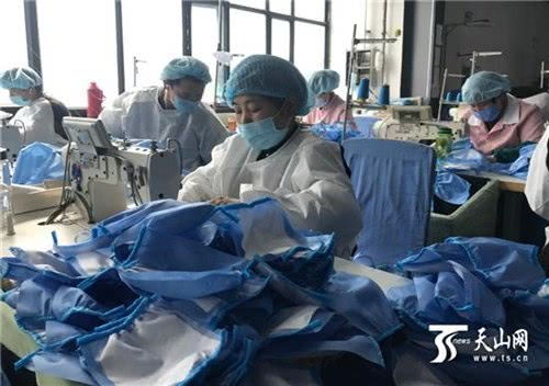 新疆防護用品企業火速復工轉產 累計生產610余萬只口罩