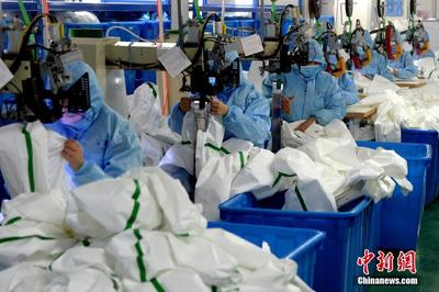 安徽:趕制防護服為防控疫情提供保障