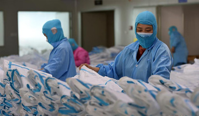 全民防疫物資生產忙 守護健康防護用品保供應